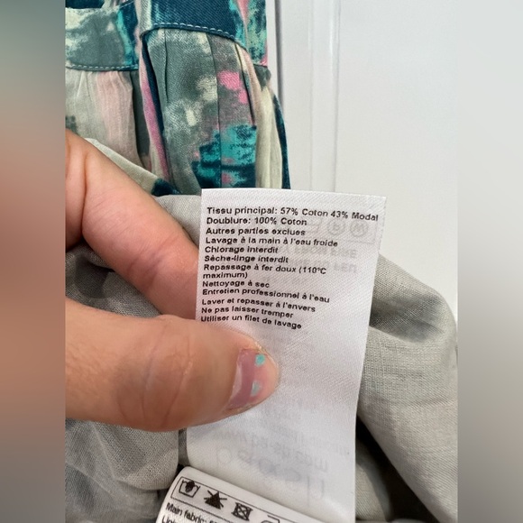 NWT Ba&sh Multicolor Talita Dress - Picture 6 of 8